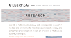 Desktop Screenshot of gilbertlab.com